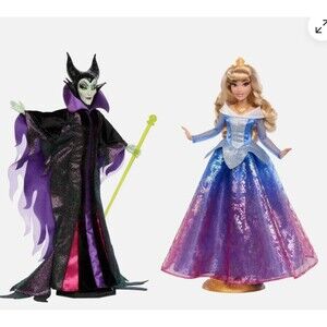 Mattel Disney Princess Collector Maleficent & Aurora Doll Set